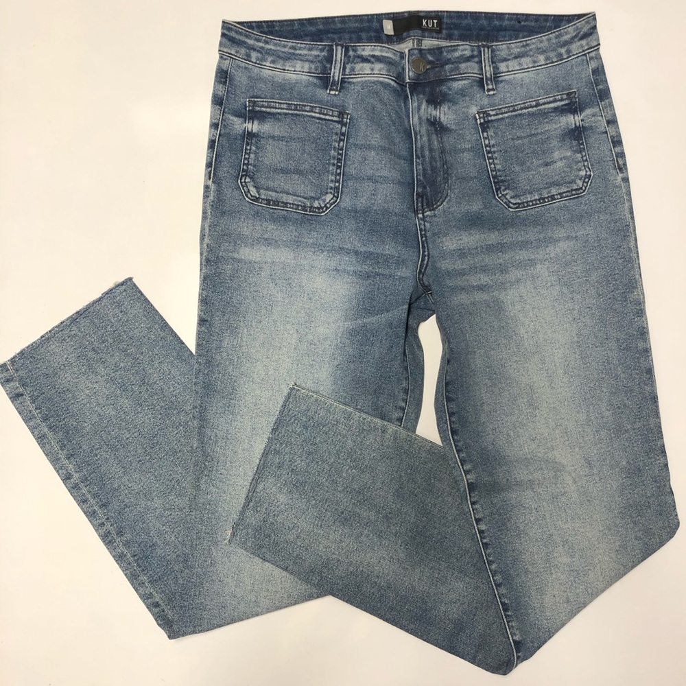 Kut from the kloth Crissie cigarette leg jeans size 14